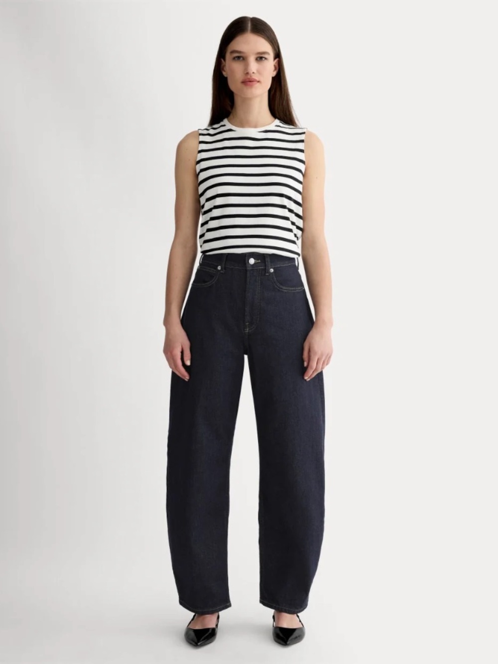 Everlane the Way High Curve Jean - Pure Blue - 32